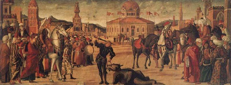 Vittore Carpaccio Triumph of St. George oil painting picture